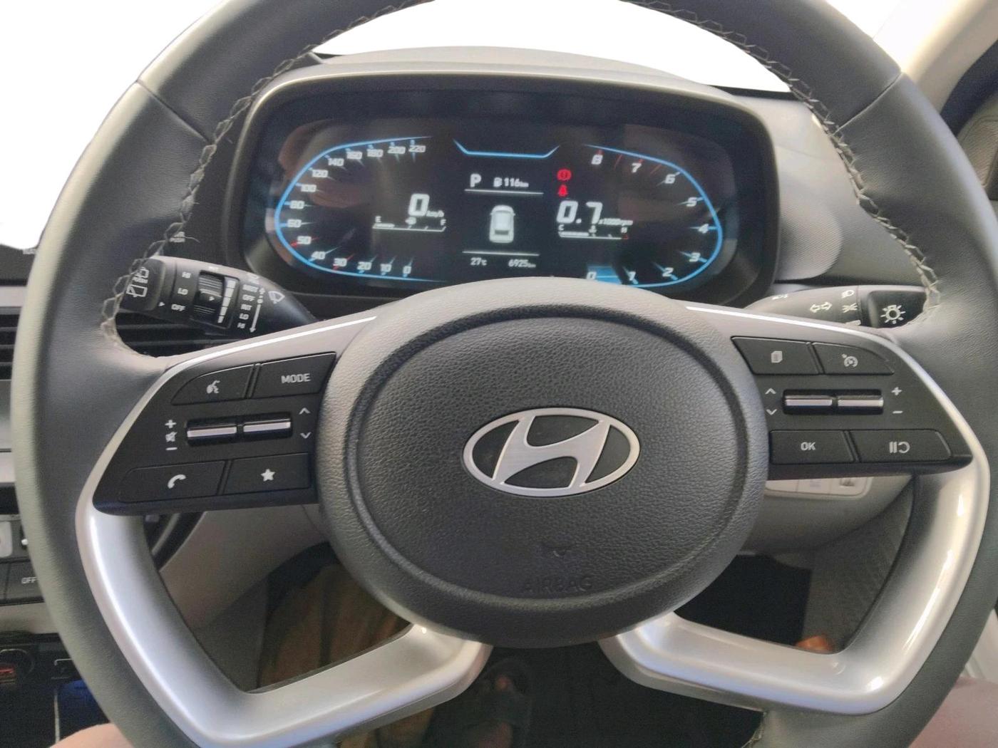 2024 Hyundai NEW I20 ASTA (O) 1.2 IVT, Petrol, Automatic, 6,925 km, interior
