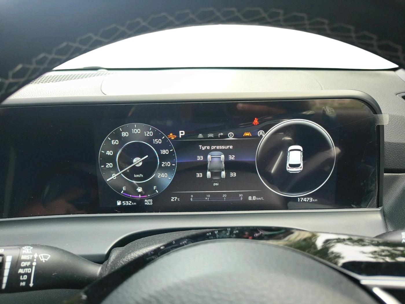 2023 KIA SELTOS  GTX Plus 1.5 Turbo Petrol DCT, Petrol, Automatic, 17,473 km, interior