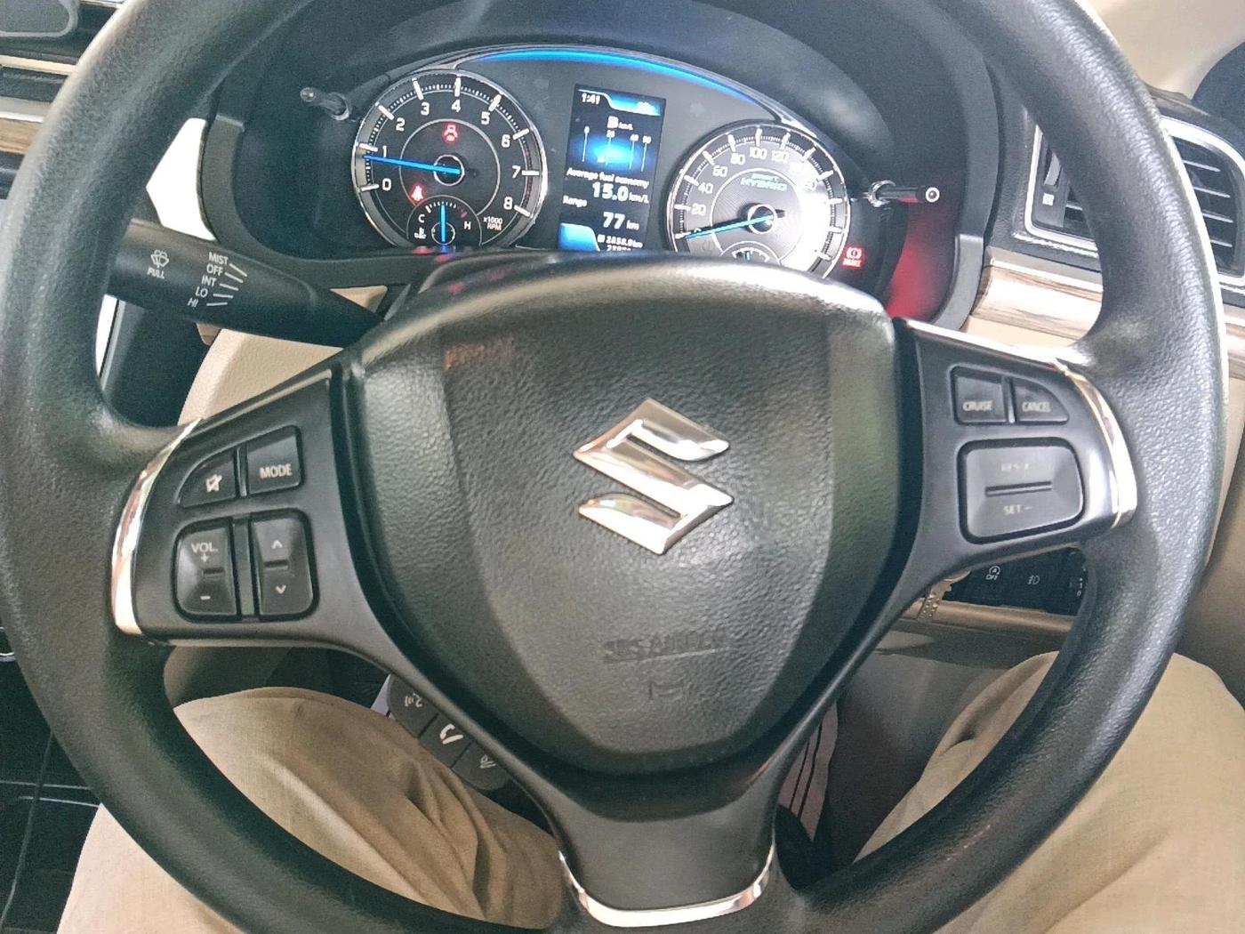 2022 Maruti Ciaz ZETA 1.5 SHVS MT PETROL, Petrol, Manual, 23,979 km, interior