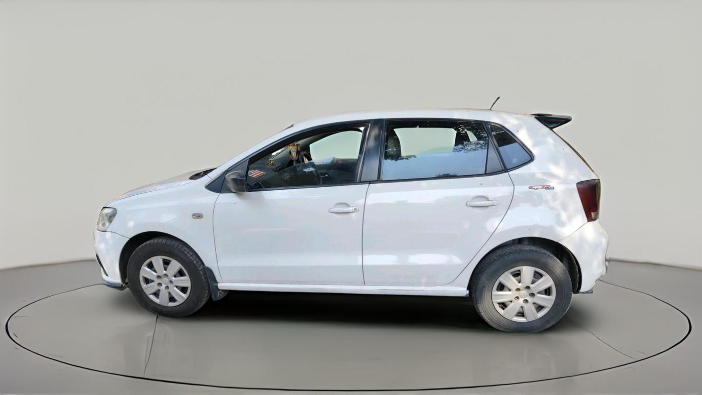 2012 Volkswagen Polo TRENDLINE 1.2L DIESEL, Diesel, Manual, 1,62,001 km, exterior
