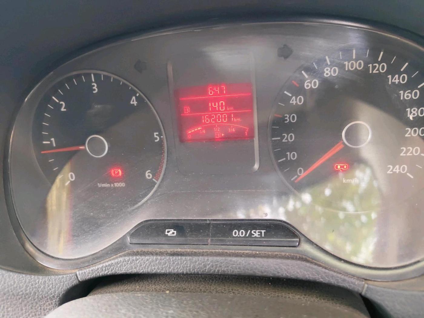 2012 Volkswagen Polo TRENDLINE 1.2L DIESEL, Diesel, Manual, 1,62,001 km, interior