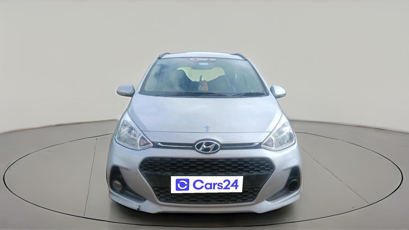2017 Hyundai Grand i10 SPORTZ AT 1.2 KAPPA VTVT, Petrol, Automatic, 52,401 km, exterior