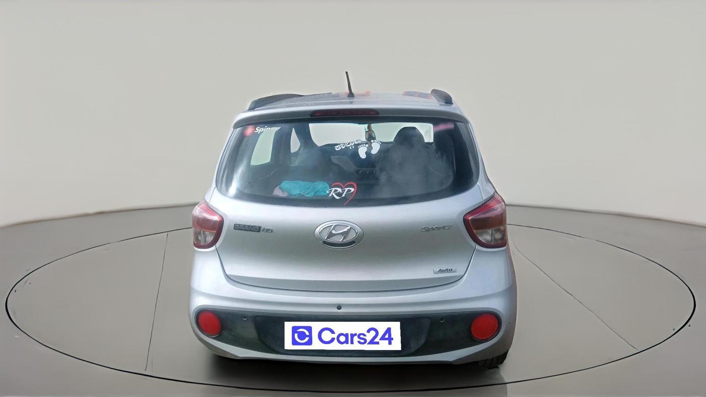 2017 Hyundai Grand i10 SPORTZ AT 1.2 KAPPA VTVT, Petrol, Automatic, 52,401 km, exterior