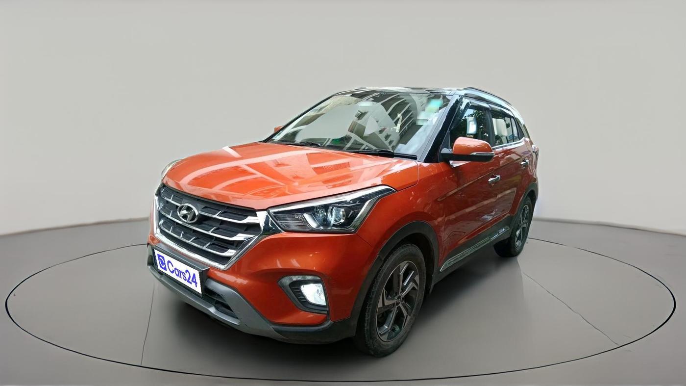 2019 Hyundai Creta SX AT 1.6 PETROL, Petrol, Automatic, 37,416 km, exterior