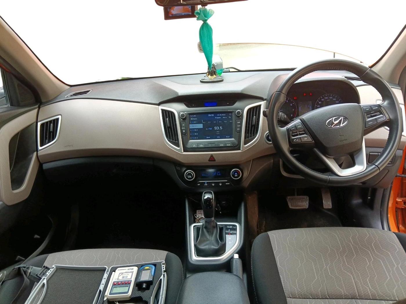 2019 Hyundai Creta SX AT 1.6 PETROL, Petrol, Automatic, 37,416 km, interior