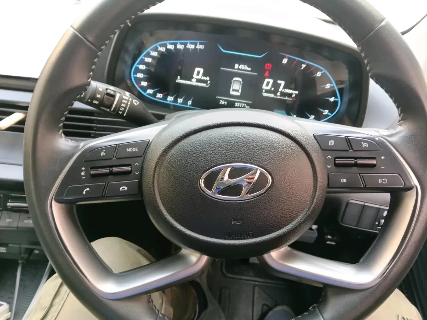 2023 Hyundai NEW I20 ASTA 1.2 MT, Petrol, Manual, 33,878 km, interior