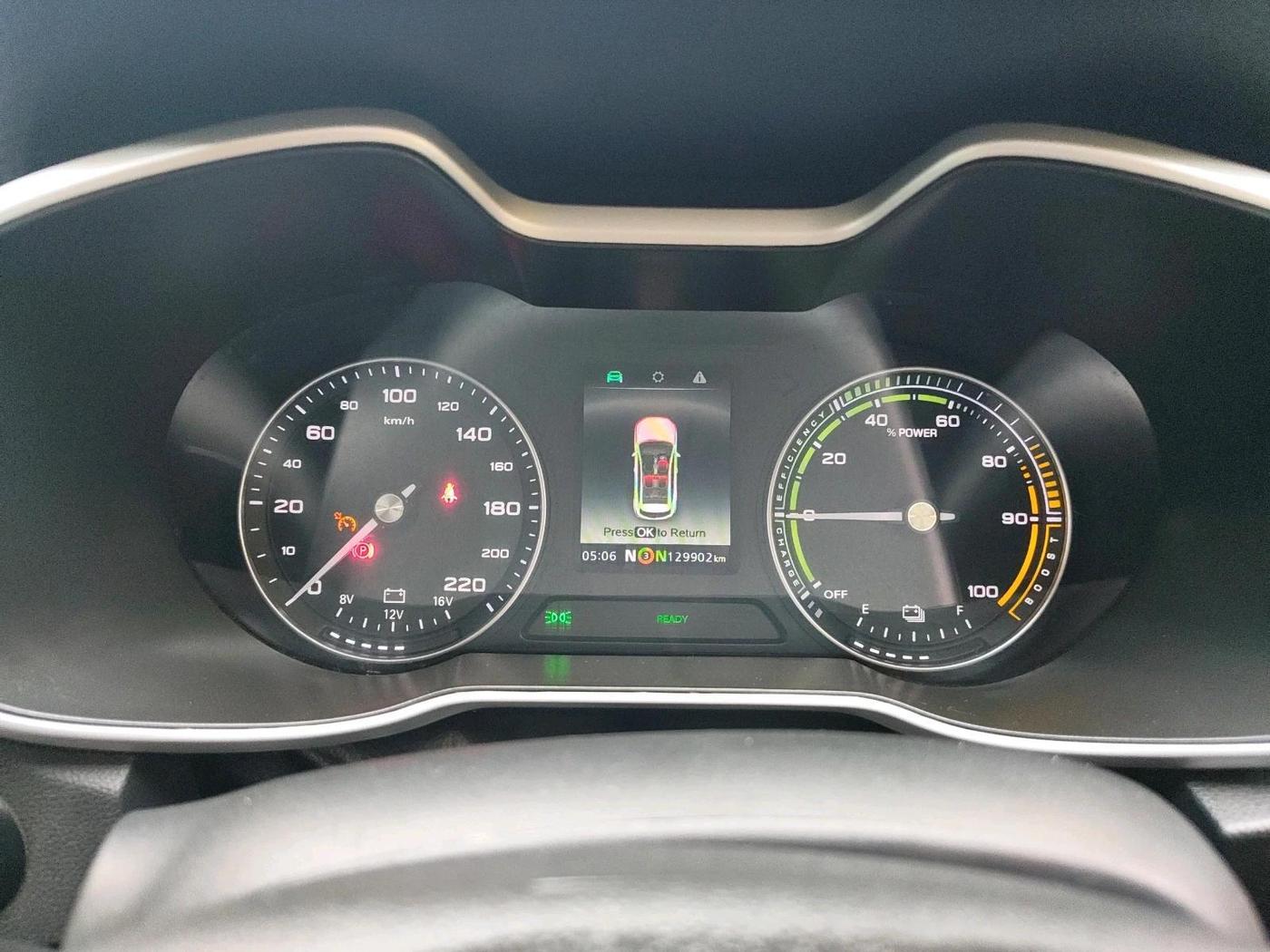 2020 MG ZS EV EXCLUSIVE, Electric, Automatic, 1,29,902 km, interior