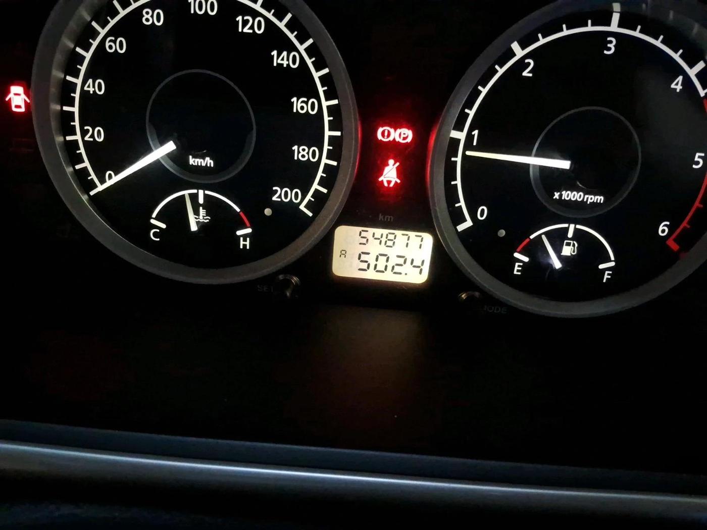 2016 Tata Safari Storme 2.2 VX 4X2, Diesel, Manual, 54,877 km, interior