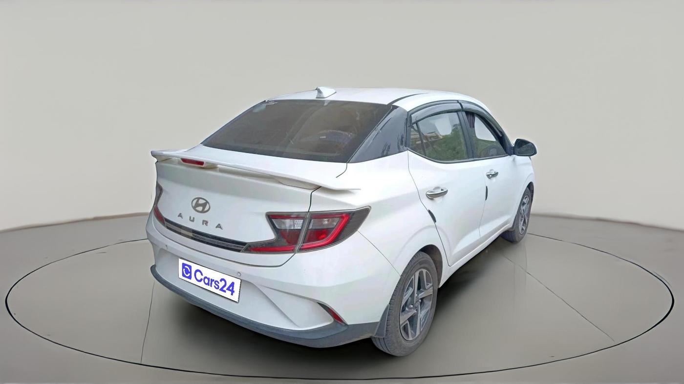 2023 Hyundai AURA SX 1.2 CNG, CNG, Manual, 46,433 km, exterior
