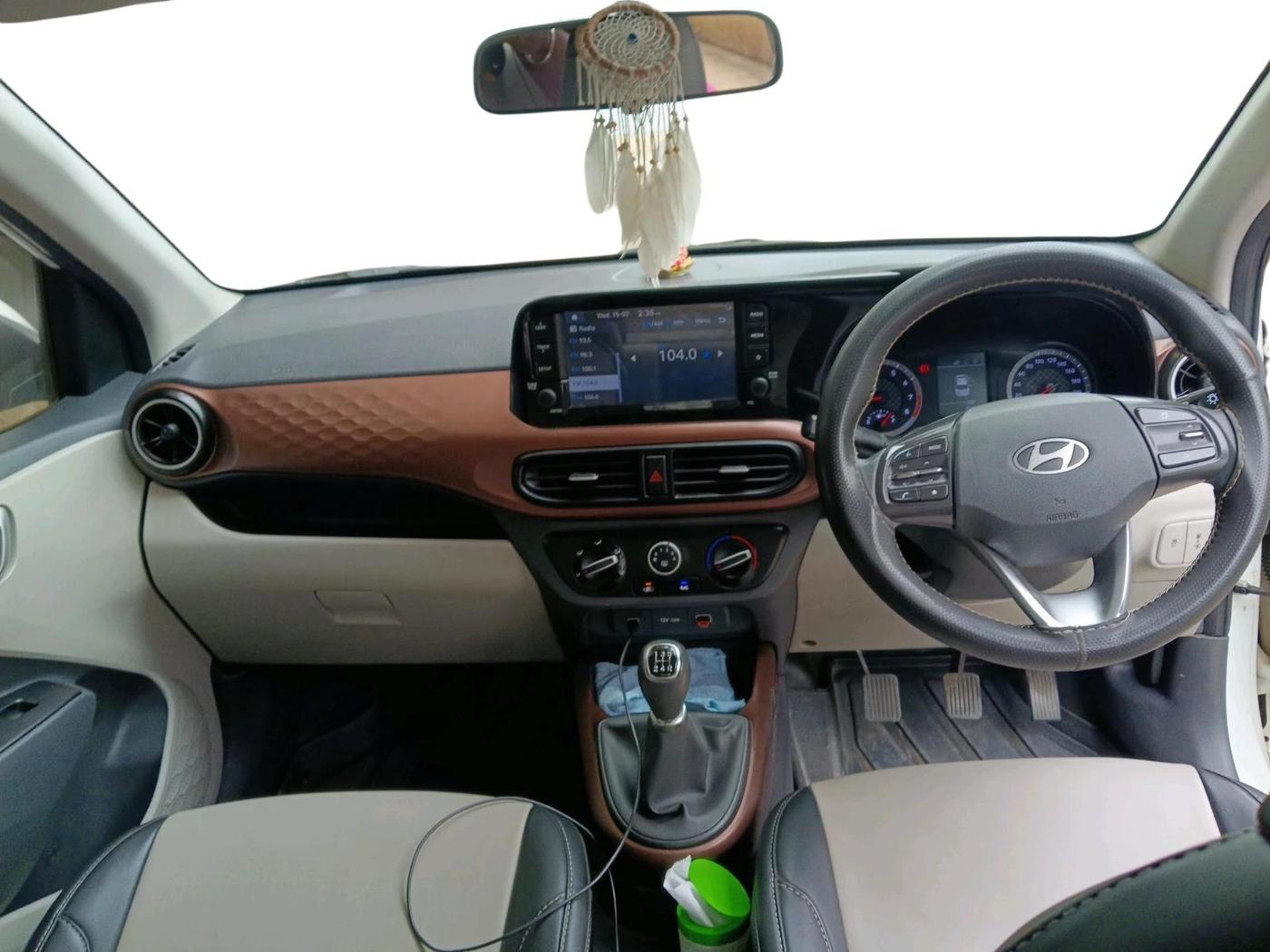 2023 Hyundai AURA SX 1.2 CNG, CNG, Manual, 46,433 km, interior