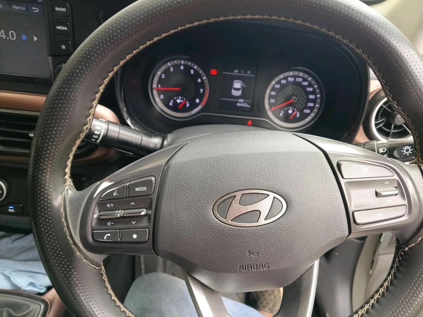 2023 Hyundai AURA SX 1.2 CNG, CNG, Manual, 46,433 km, interior