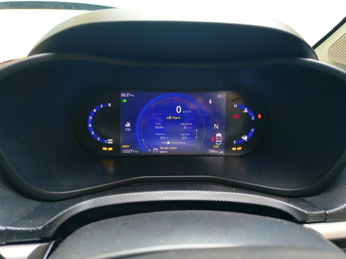 2024 Tata NEXON CREATIVE  AMT 1.2 PETROL, Petrol, Automatic, 22,271 km, interior