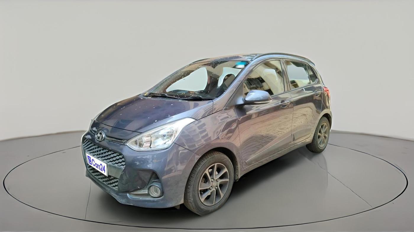 2018 Hyundai Grand i10 SPORTZ AT 1.2 KAPPA VTVT, Petrol, Automatic, 47,446 km, exterior