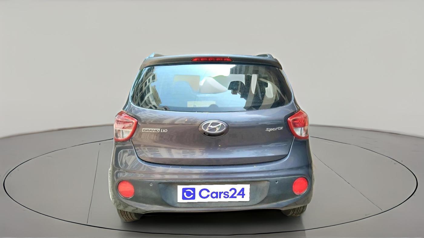2018 Hyundai Grand i10 SPORTZ AT 1.2 KAPPA VTVT, Petrol, Automatic, 47,446 km, exterior