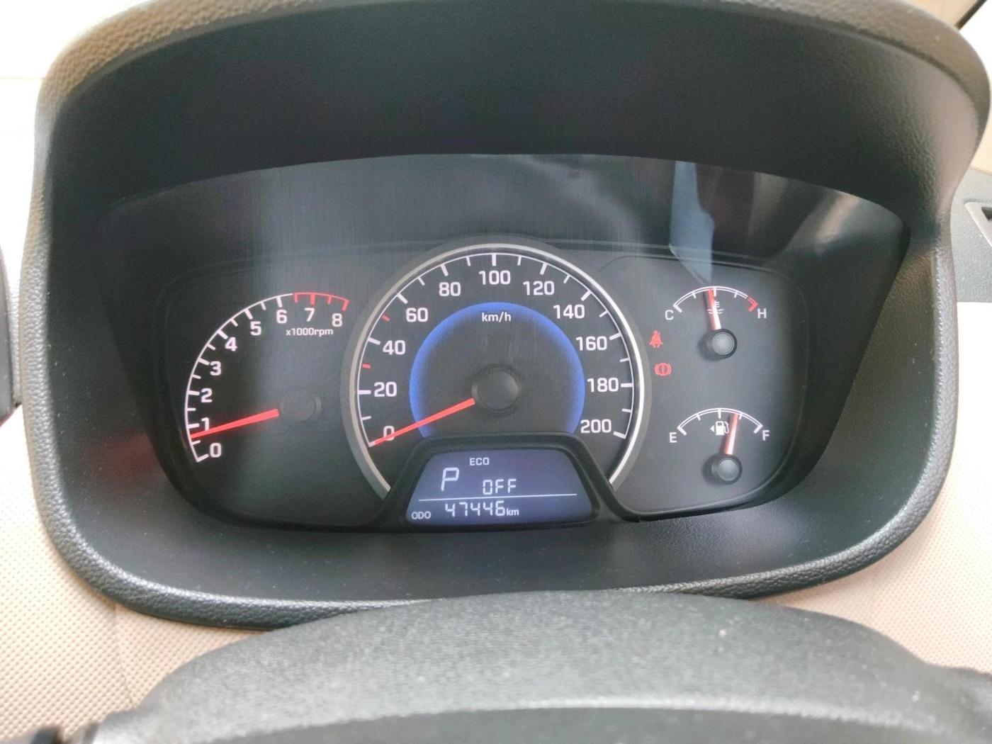 2018 Hyundai Grand i10 SPORTZ AT 1.2 KAPPA VTVT, Petrol, Automatic, 47,446 km, interior