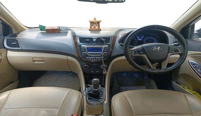 2015 Hyundai Verna FLUIDIC 4S 1.6 VTVT S, Petrol, Manual, 56,710 km, interior