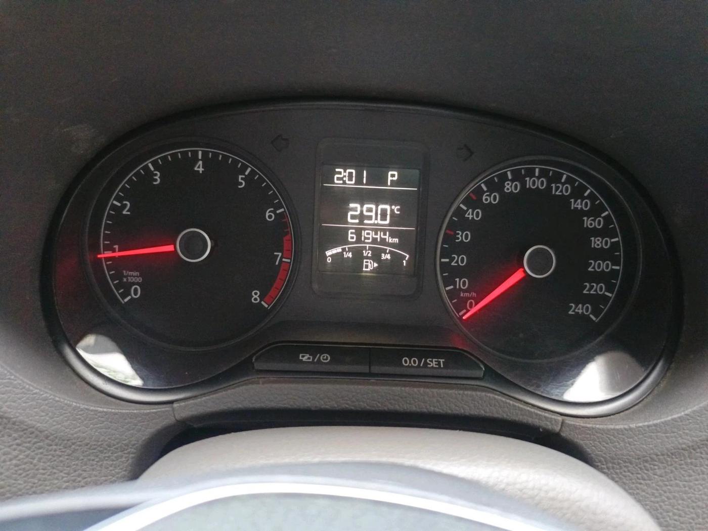 2019 Volkswagen Vento HIGHLINE PETROL AT, Petrol, Automatic, 61,944 km, interior