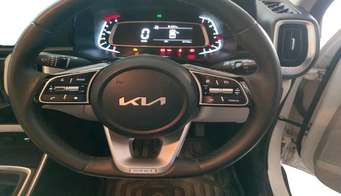2022 KIA SONET HTX 1.0 IMT, Petrol, Manual, 31,718 km, interior