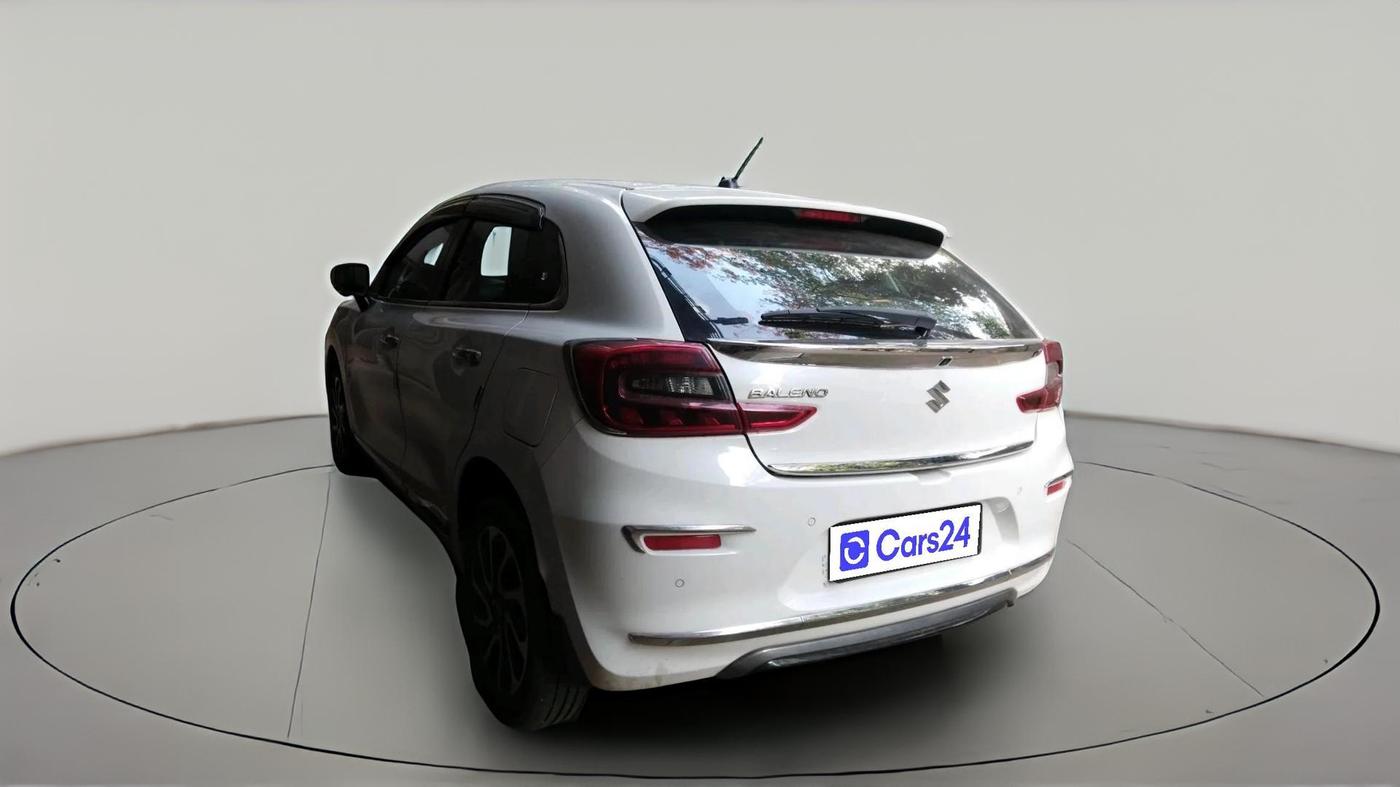 2025 Maruti Baleno ALPHA 1.2 AGS, Petrol, Automatic, 10,635 km, exterior