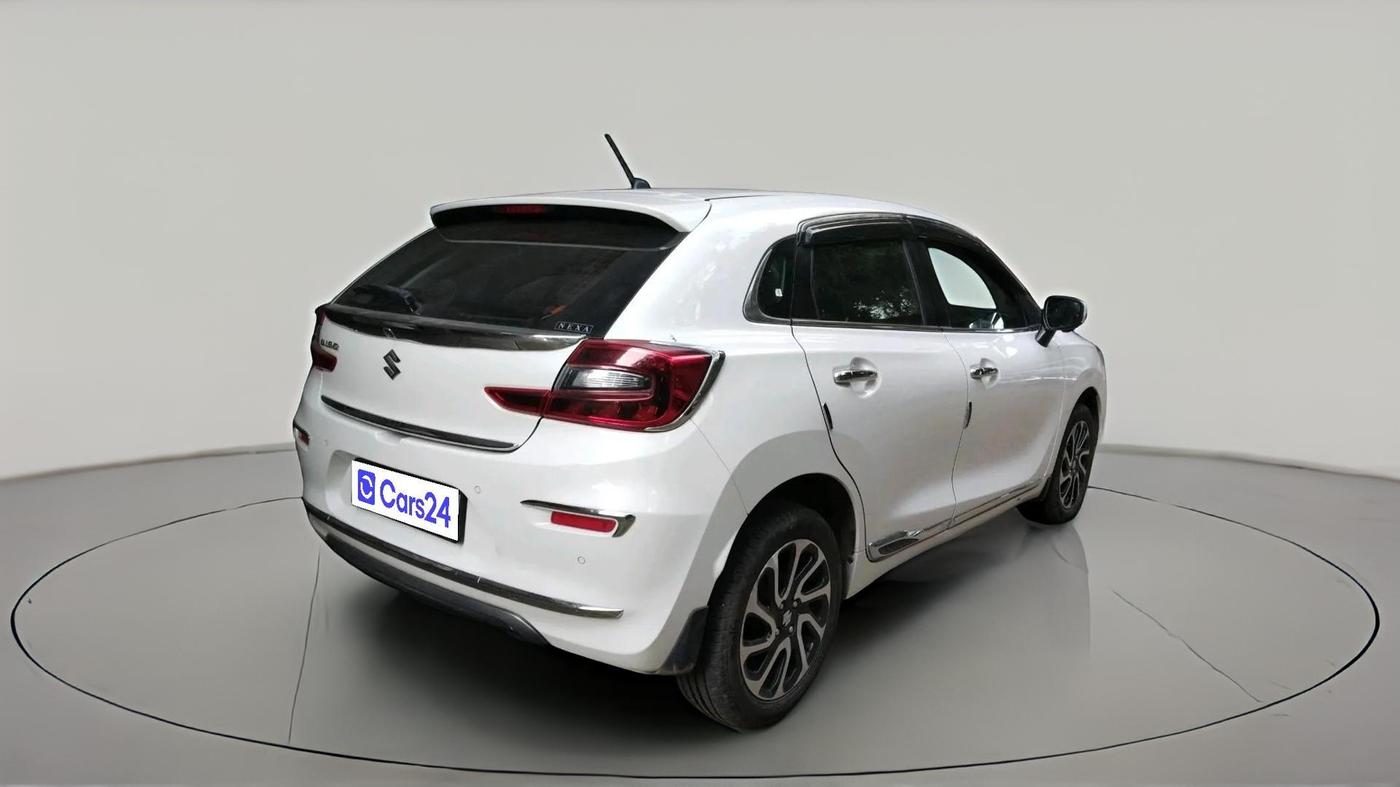 2025 Maruti Baleno ALPHA 1.2 AGS, Petrol, Automatic, 10,635 km, exterior