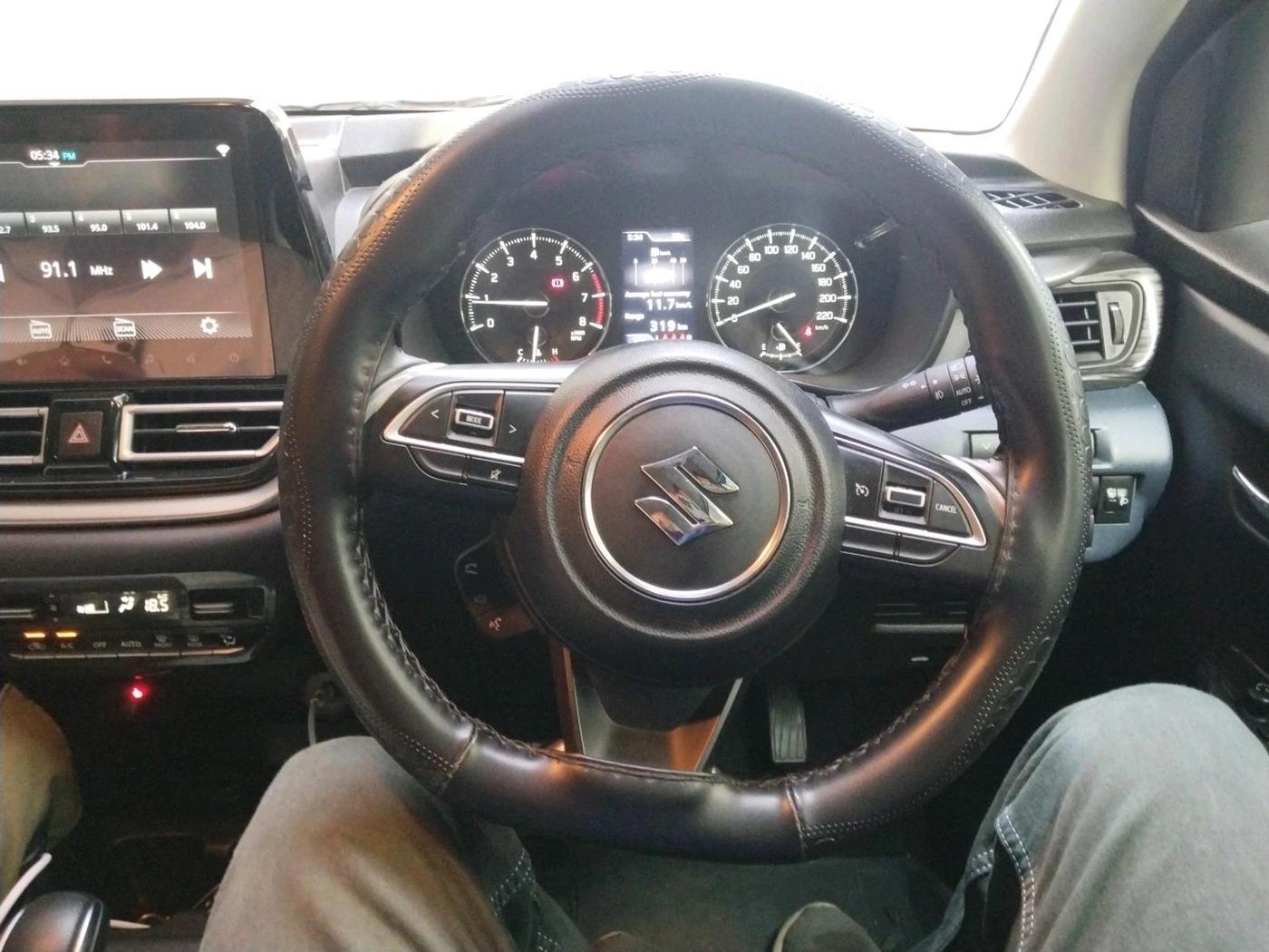 2025 Maruti Baleno ALPHA 1.2 AGS, Petrol, Automatic, 10,635 km, interior