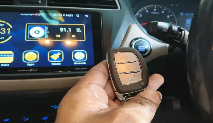 2019 Hyundai Elite i20 ASTA (O) CVT, Petrol, Automatic, 41,250 km, interior