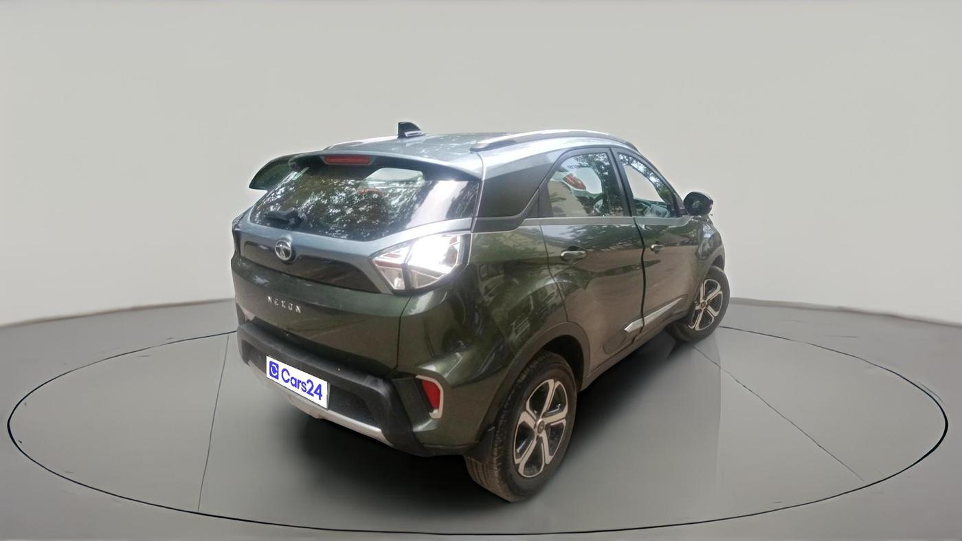 2021 Tata NEXON XZA PLUS SUNROOF PETROL, Petrol, Automatic, 7,840 km, exterior