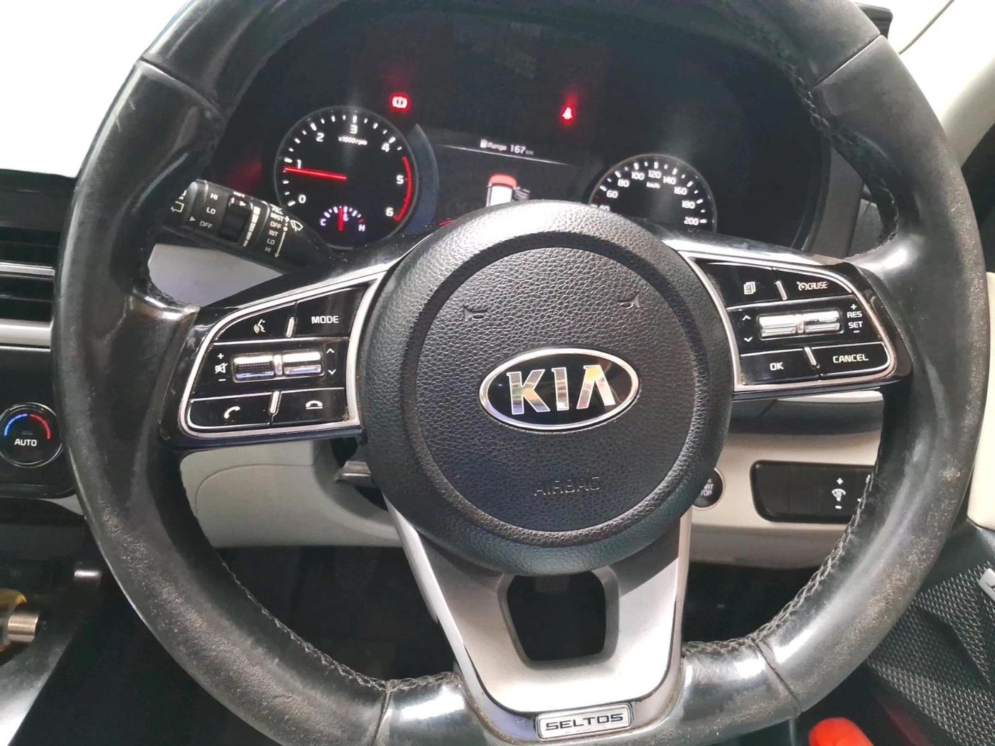 2020 KIA SELTOS HTX PLUS 1.5 DIESEL, Diesel, Manual, 1,41,724 km, interior