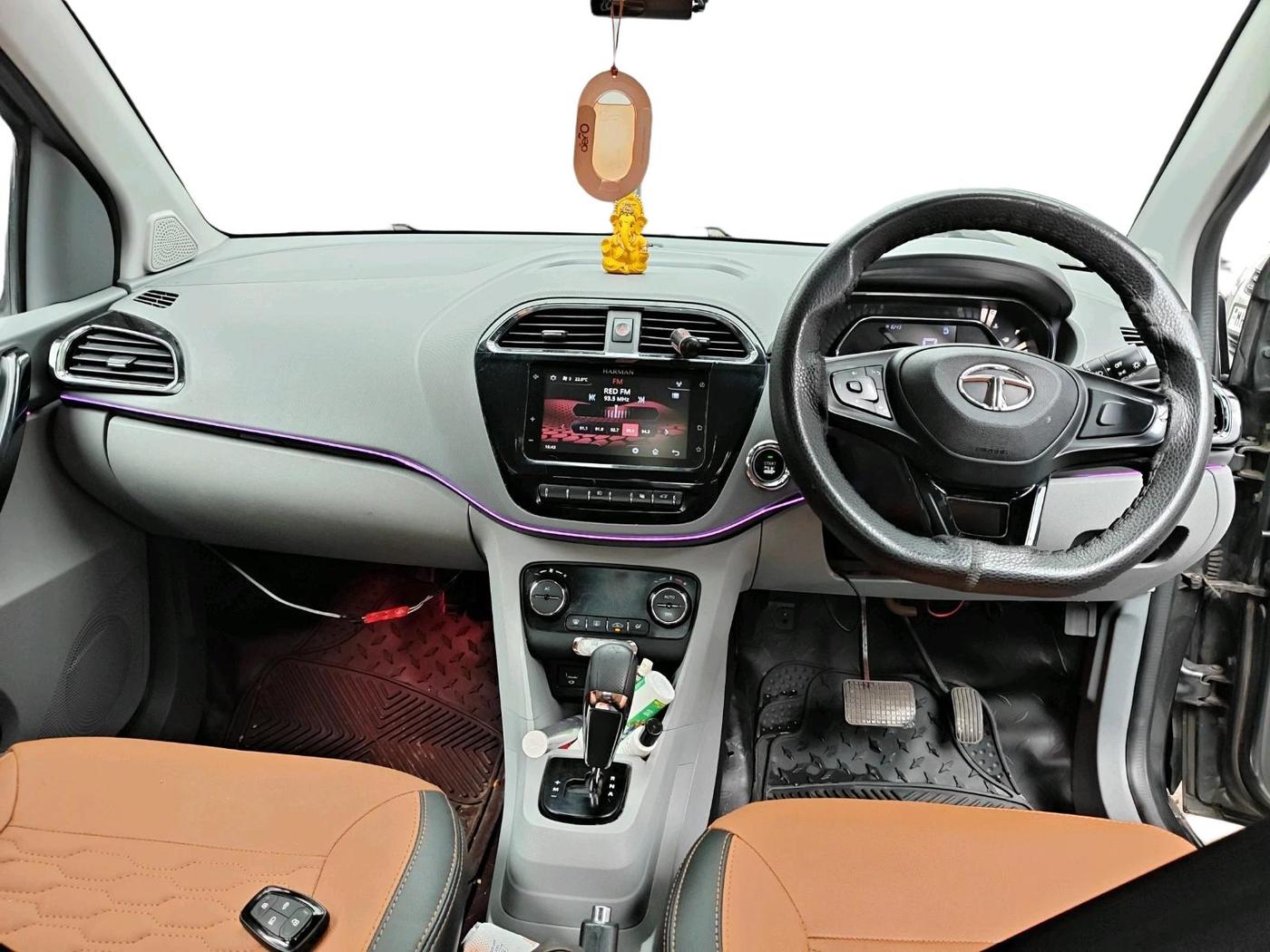 2021 Tata TIGOR XZA PLUS PETROL, Petrol, Automatic, 60,604 km, interior