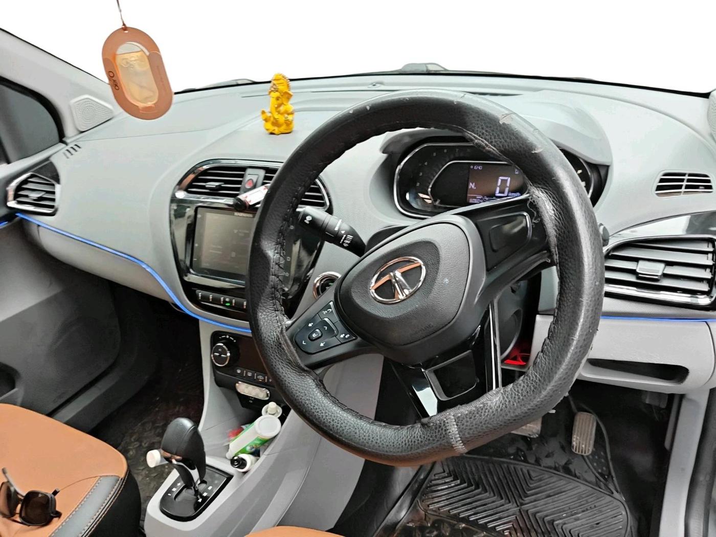 2021 Tata TIGOR XZA PLUS PETROL, Petrol, Automatic, 60,604 km, interior