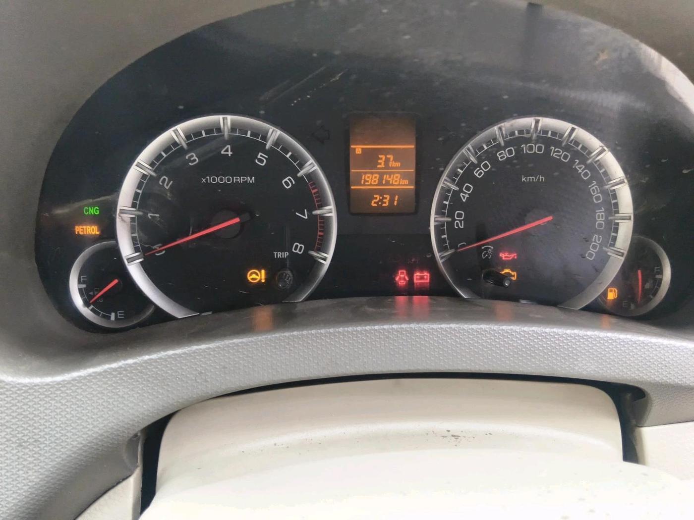 2014 Maruti Ertiga VXI CNG, CNG, Manual, 1,98,148 km, interior