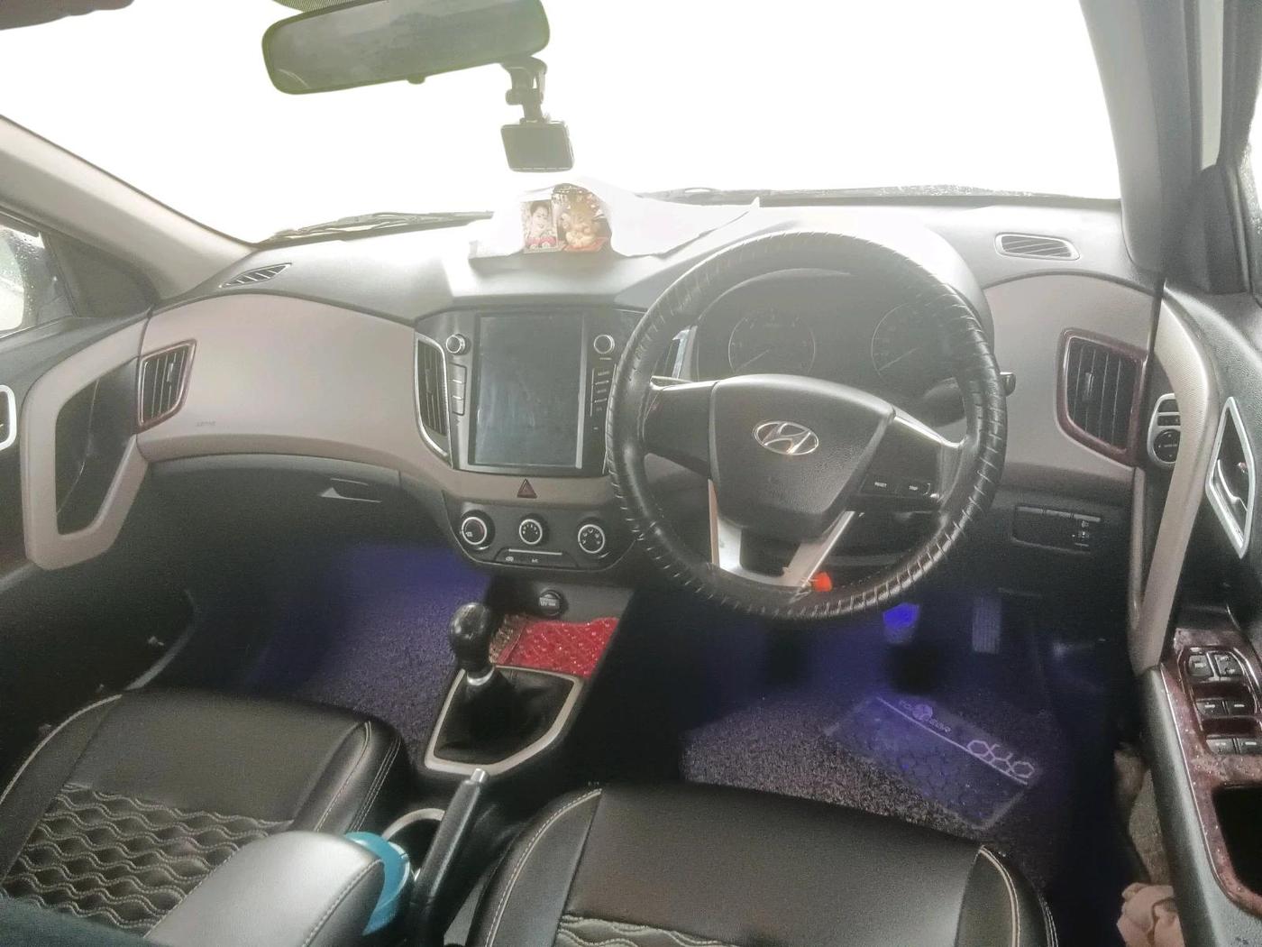 2019 Hyundai Creta E PLUS 1.4 DIESEL, Diesel, Manual, 53,043 km, interior