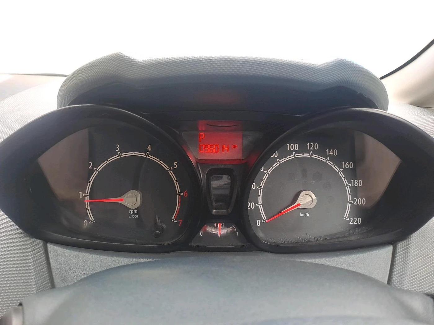 2012 Ford Fiesta STYLE PETROL AT, Petrol, Automatic, 96,015 km, interior