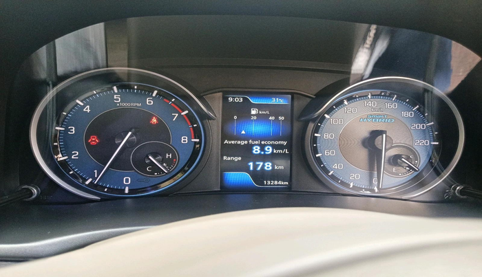 2022 Maruti Ertiga ZXI+ SHVS, Petrol, Manual, 13,284 km, interior