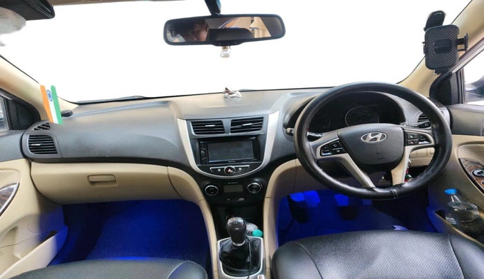 2013 Hyundai Verna FLUIDIC 1.6 VTVT EX, Petrol, Manual, 51,239 km, interior