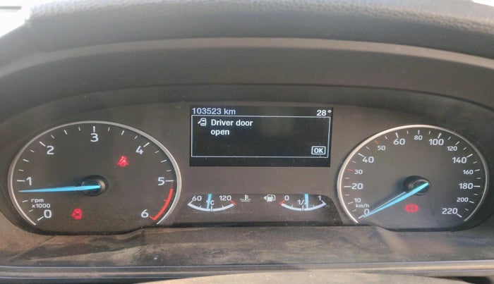 2021 Ford Ecosport TITANIUM 1.5L DIESEL, Diesel, Manual, 1,03,523 km, interior