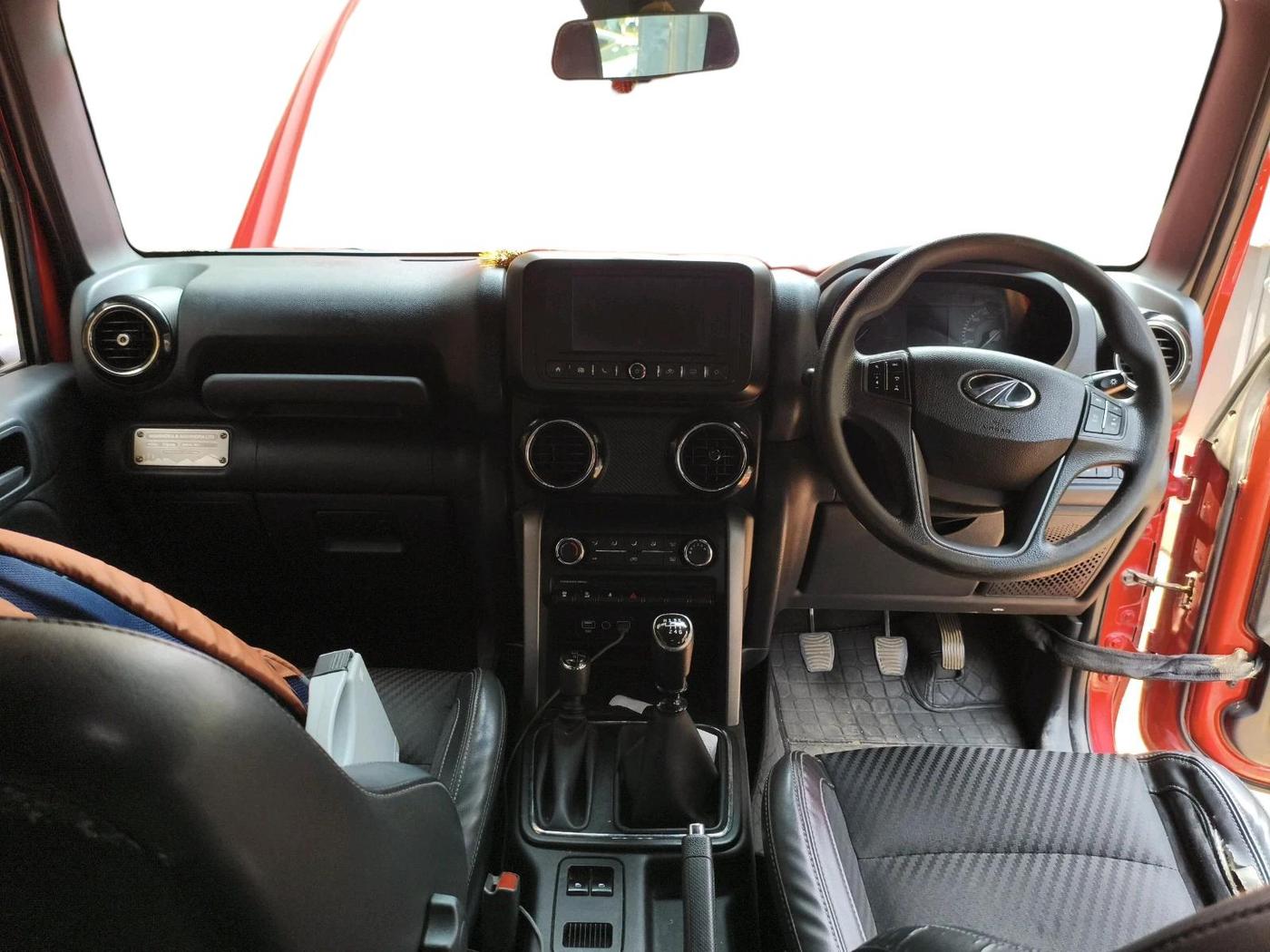 2020 Mahindra Thar LX HARD TOP 4WD MT, Diesel, Manual, 94,194 km, interior