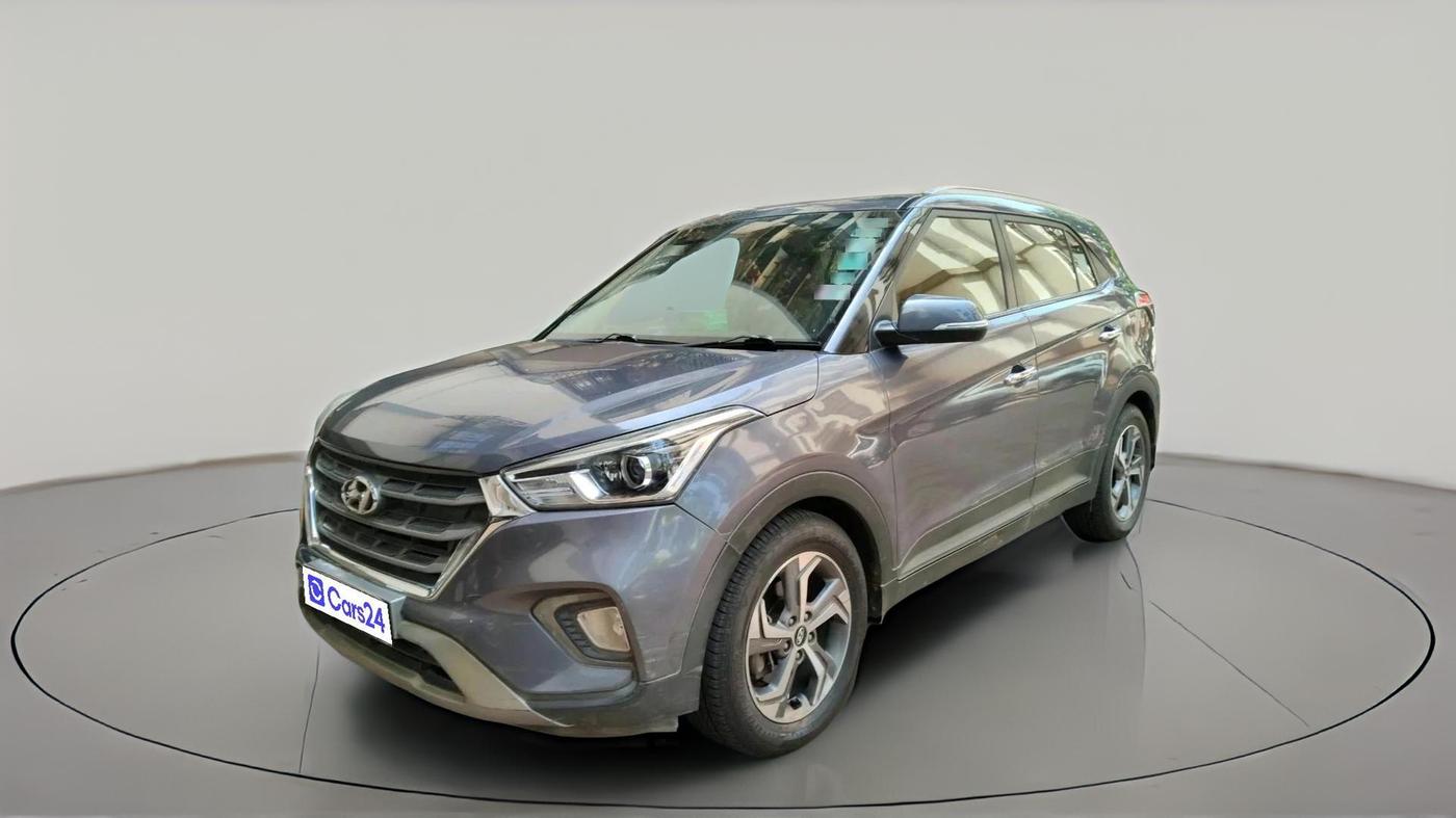 2019 Hyundai Creta SX AT 1.6 PETROL, Petrol, Automatic, 49,521 km, exterior