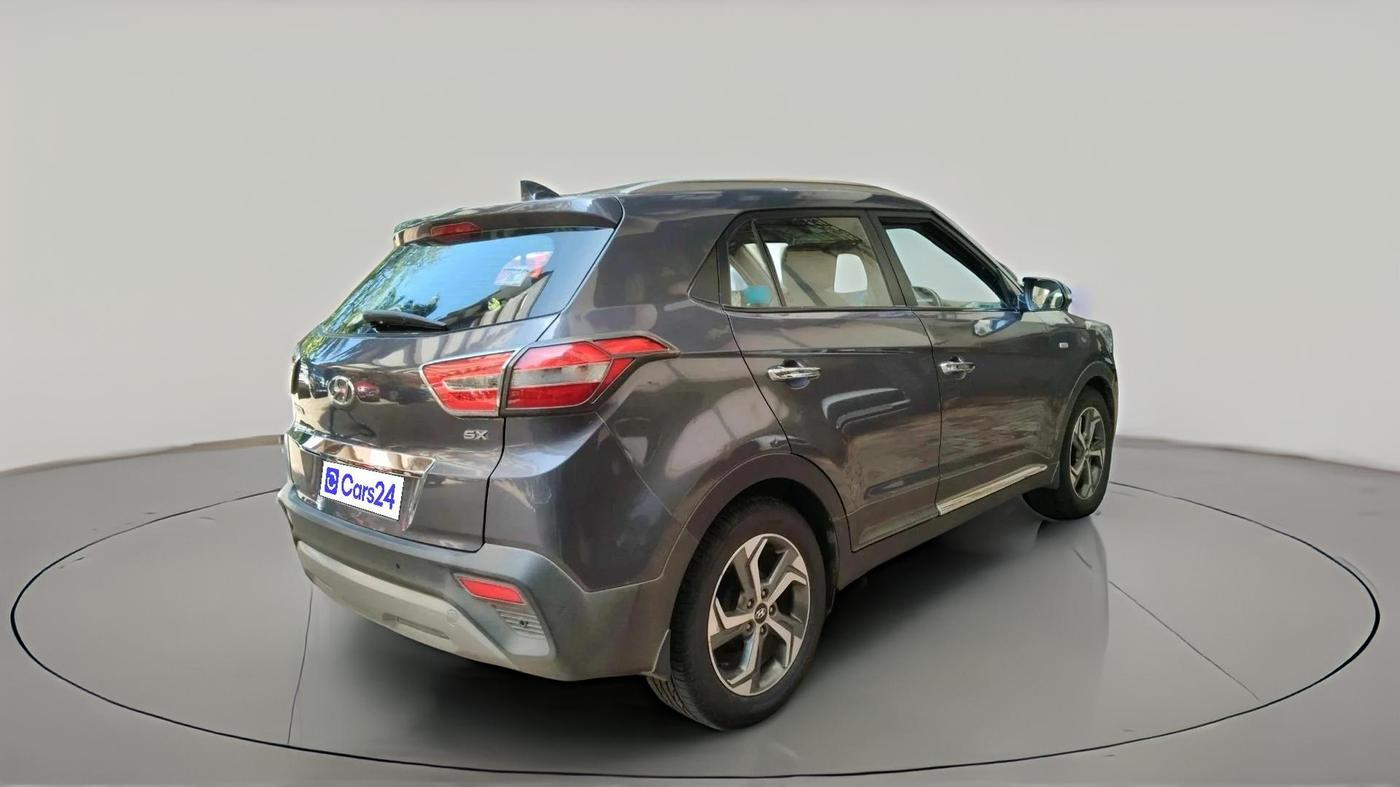 2019 Hyundai Creta SX AT 1.6 PETROL, Petrol, Automatic, 49,521 km, exterior