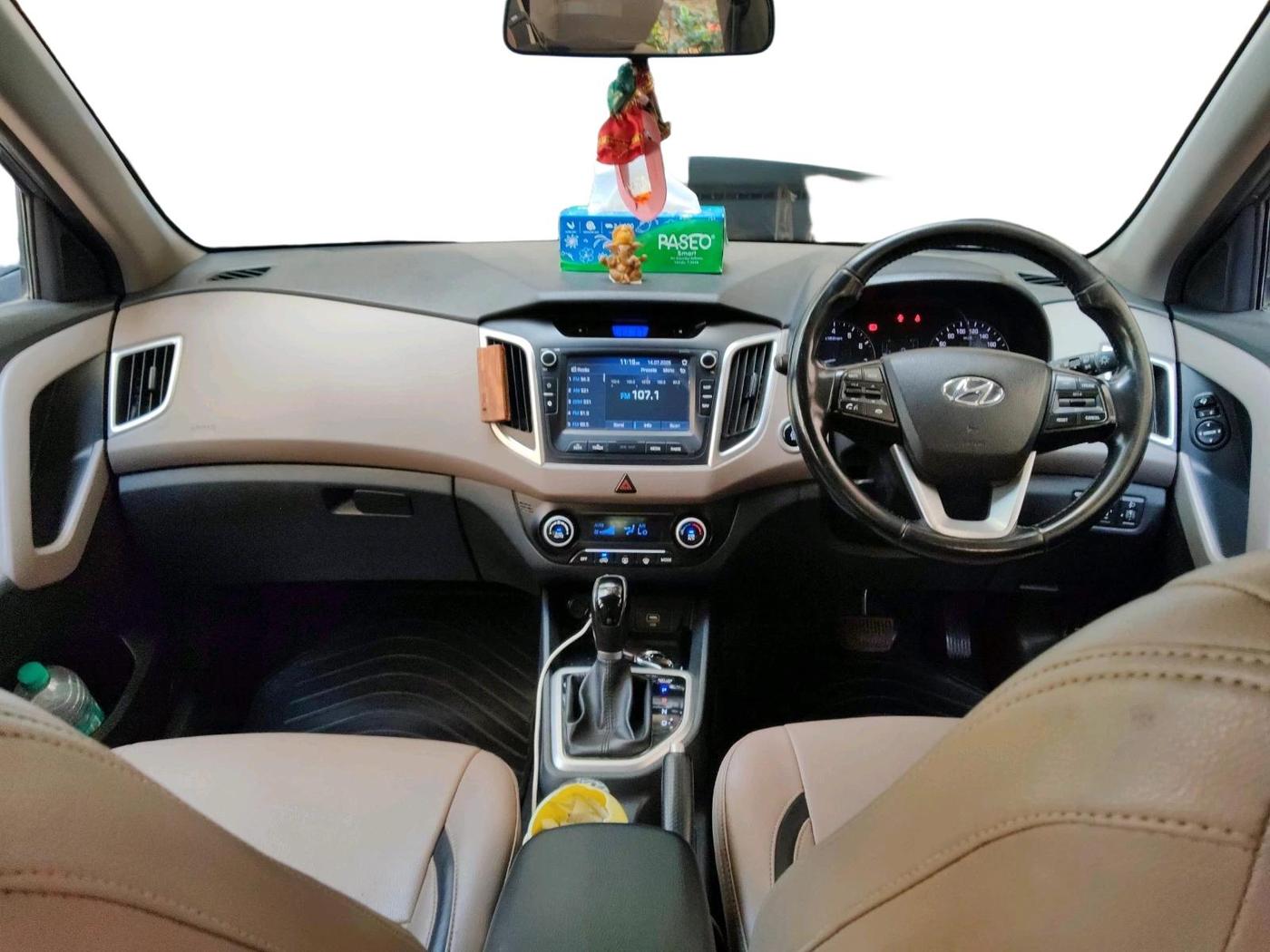 2019 Hyundai Creta SX AT 1.6 PETROL, Petrol, Automatic, 49,521 km, interior