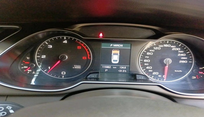 2012 Audi A4 2.0 TDI Multitronic, Diesel, Automatic, 1,15,962 km, interior