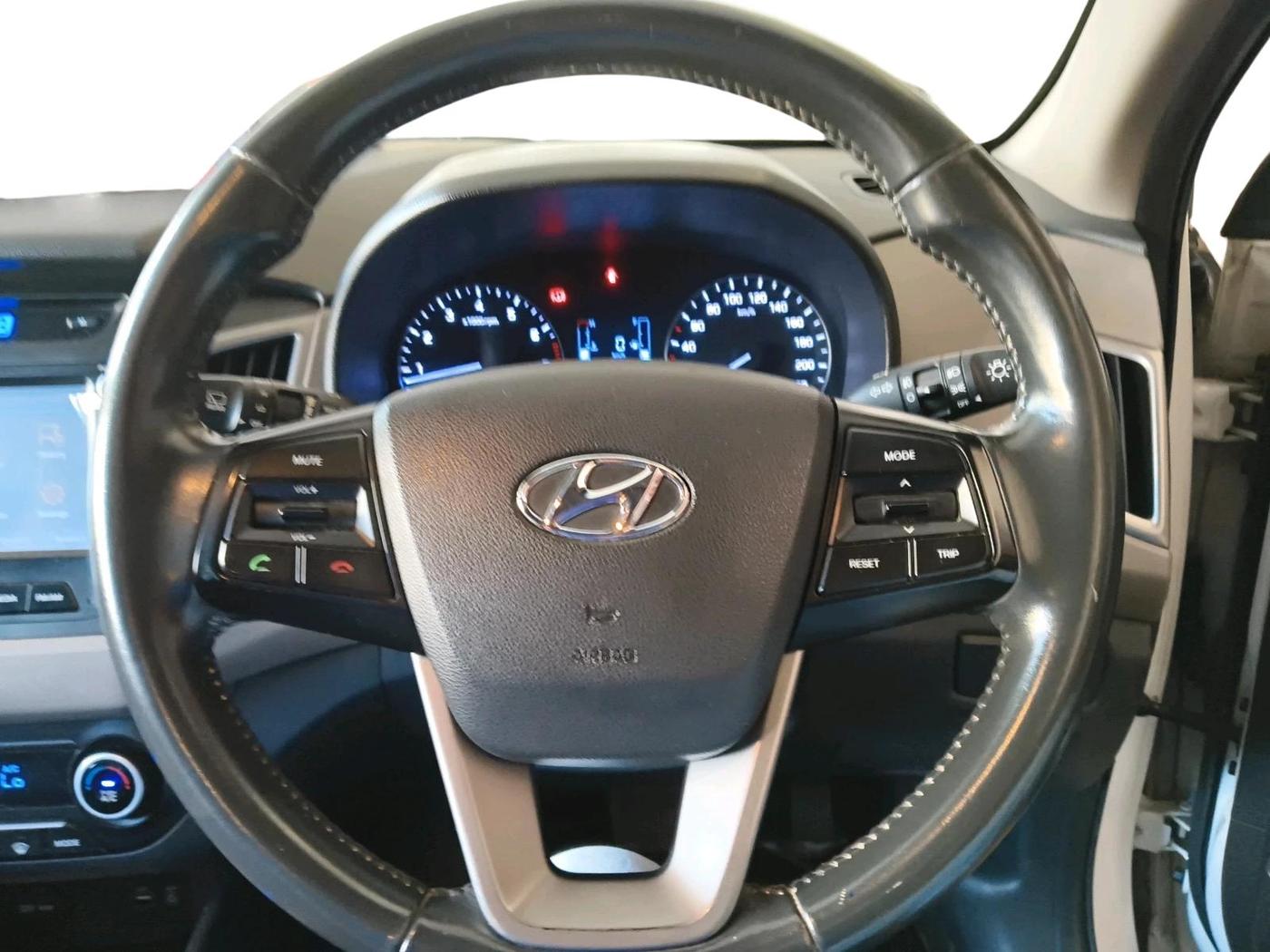 2016 Hyundai Creta SX PLUS AT 1.6 PETROL, Petrol, Automatic, 50,243 km, interior