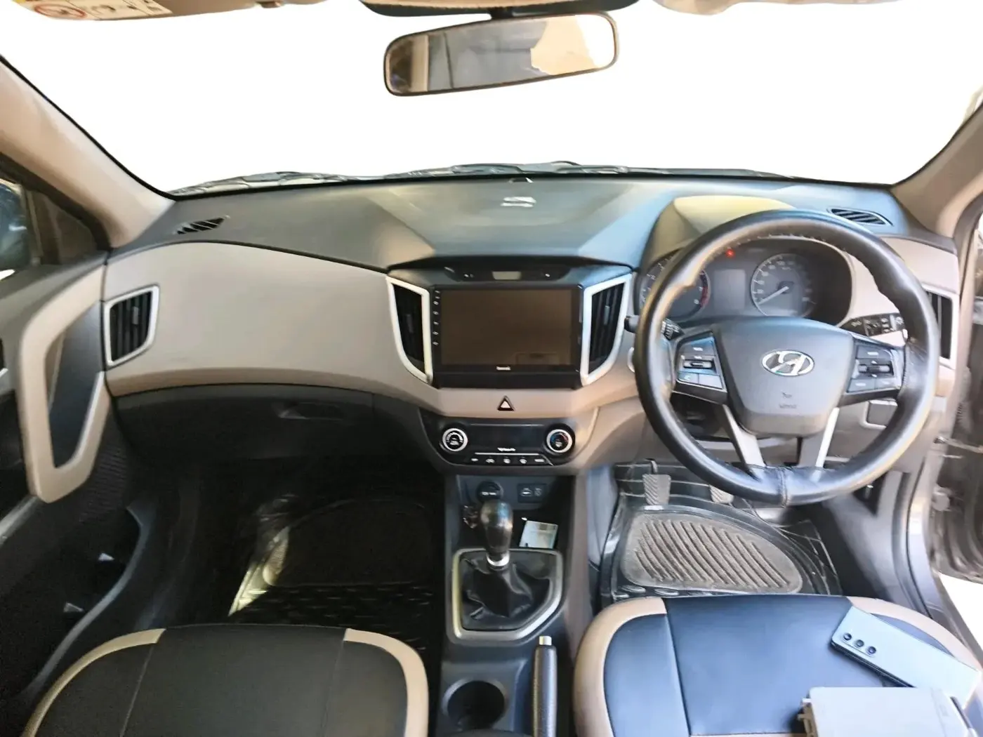 2015 Hyundai Creta SX PLUS 1.6 PETROL, Petrol, Manual, 76,589 km, interior