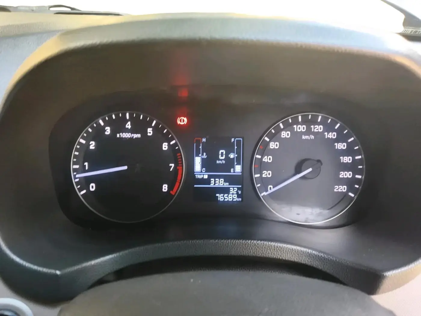 2015 Hyundai Creta SX PLUS 1.6 PETROL, Petrol, Manual, 76,589 km, interior