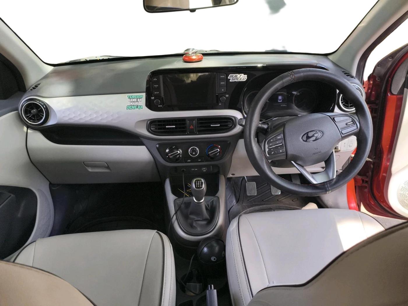 2023 Hyundai GRAND I10 NIOS SPORTZ 1.2 KAPPA VTVT CNG, CNG, Manual, 85,000 km, interior