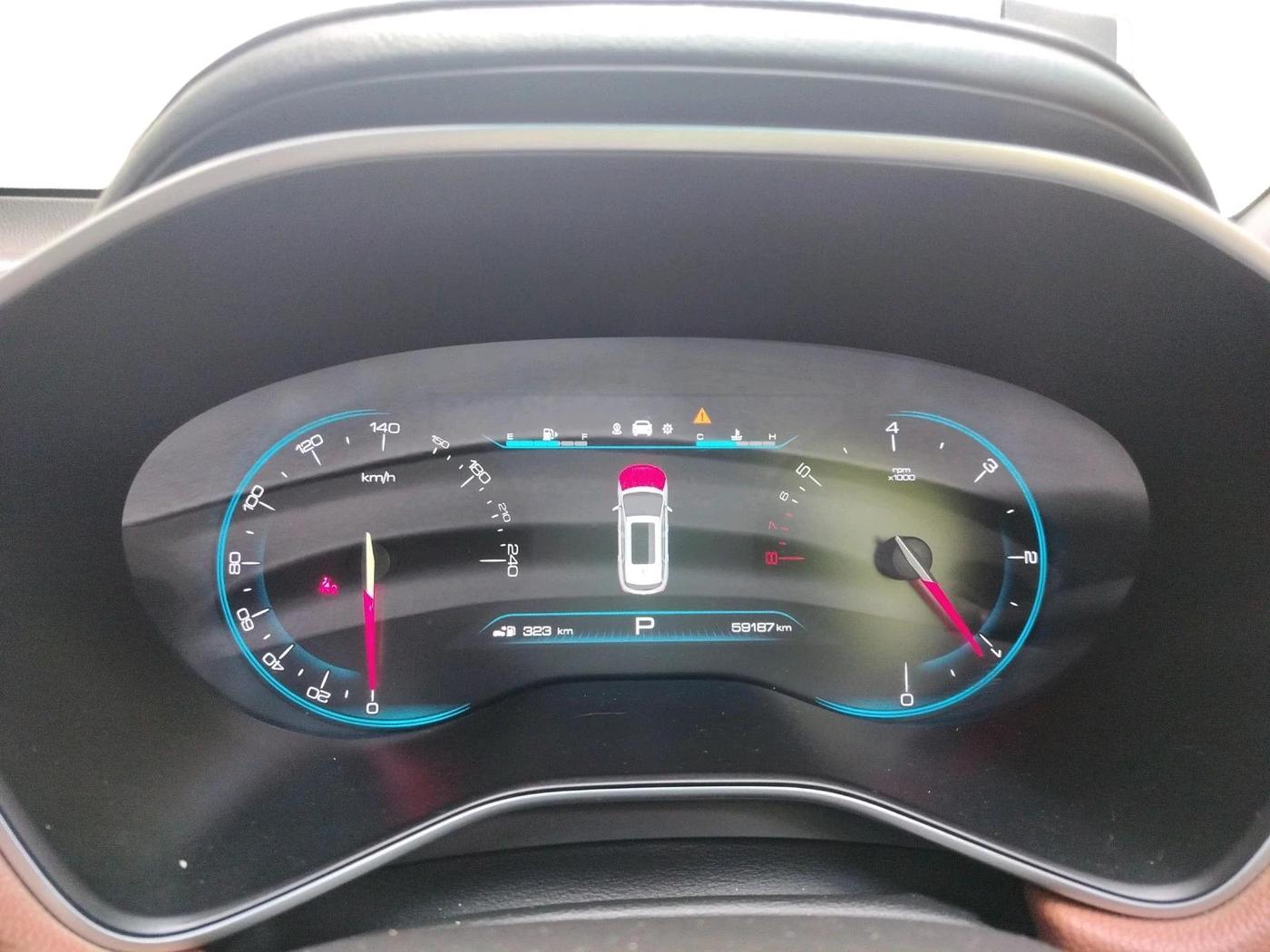 2020 MG HECTOR PLUS SHARP 1.5 PETROL TURBO DCT 6-STR, Petrol, Automatic, 59,187 km, interior