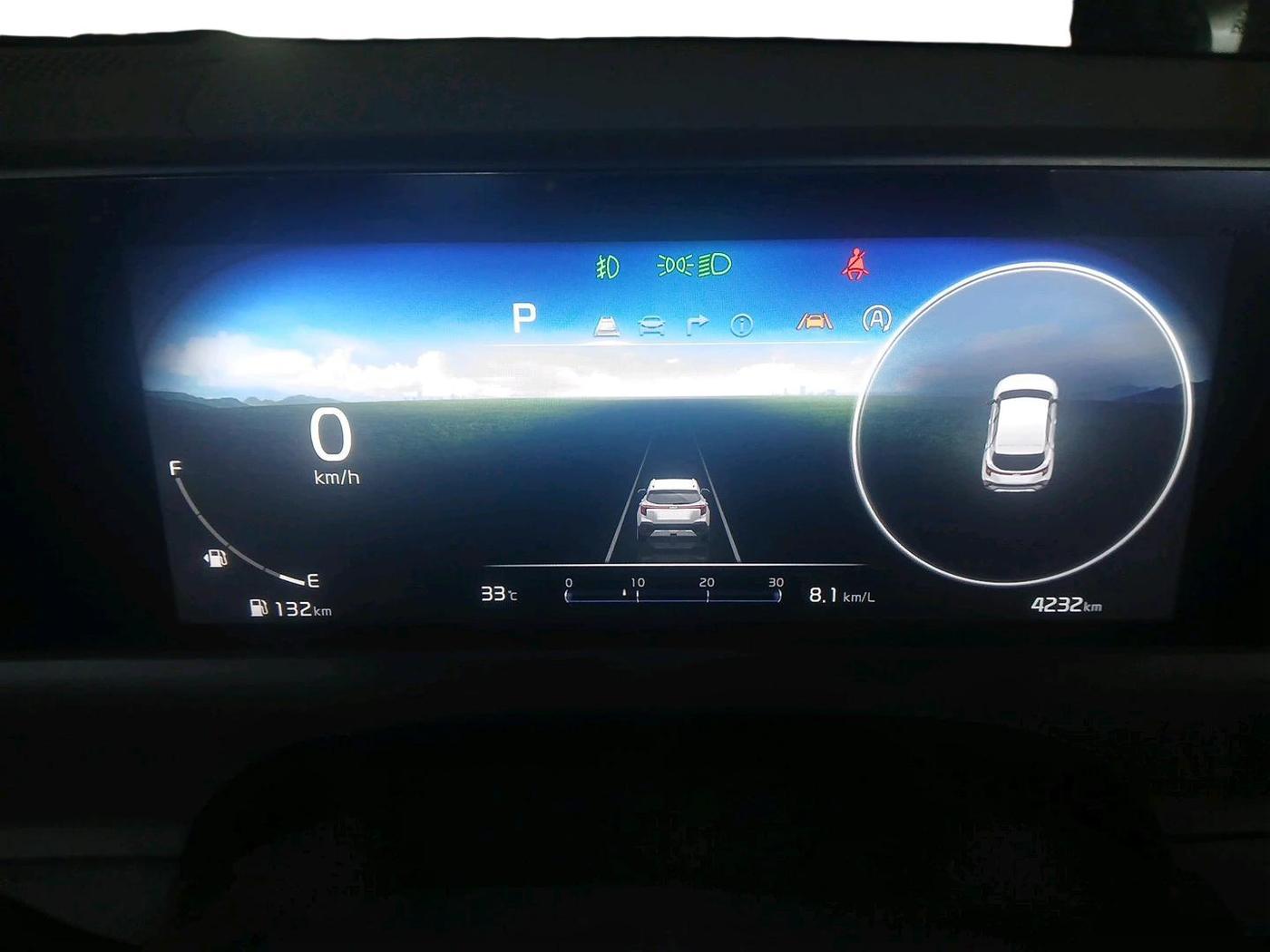 2025 KIA SELTOS  GTX Plus 1.5 Turbo Petrol DCT, Petrol, Automatic, 4,232 km, interior