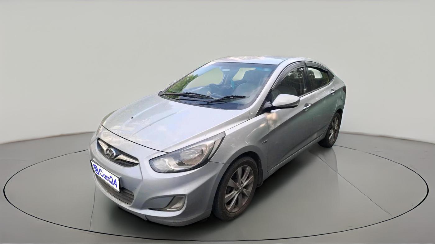 2012 Hyundai Verna FLUIDIC 1.6 CRDI SX OPT AT, Diesel, Automatic, 1,61,254 km, exterior