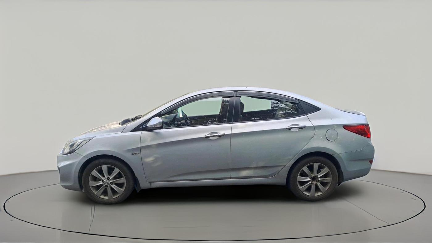 2012 Hyundai Verna FLUIDIC 1.6 CRDI SX OPT AT, Diesel, Automatic, 1,61,254 km, exterior