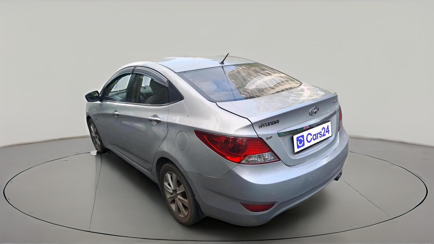 2012 Hyundai Verna FLUIDIC 1.6 CRDI SX OPT AT, Diesel, Automatic, 1,61,254 km, exterior